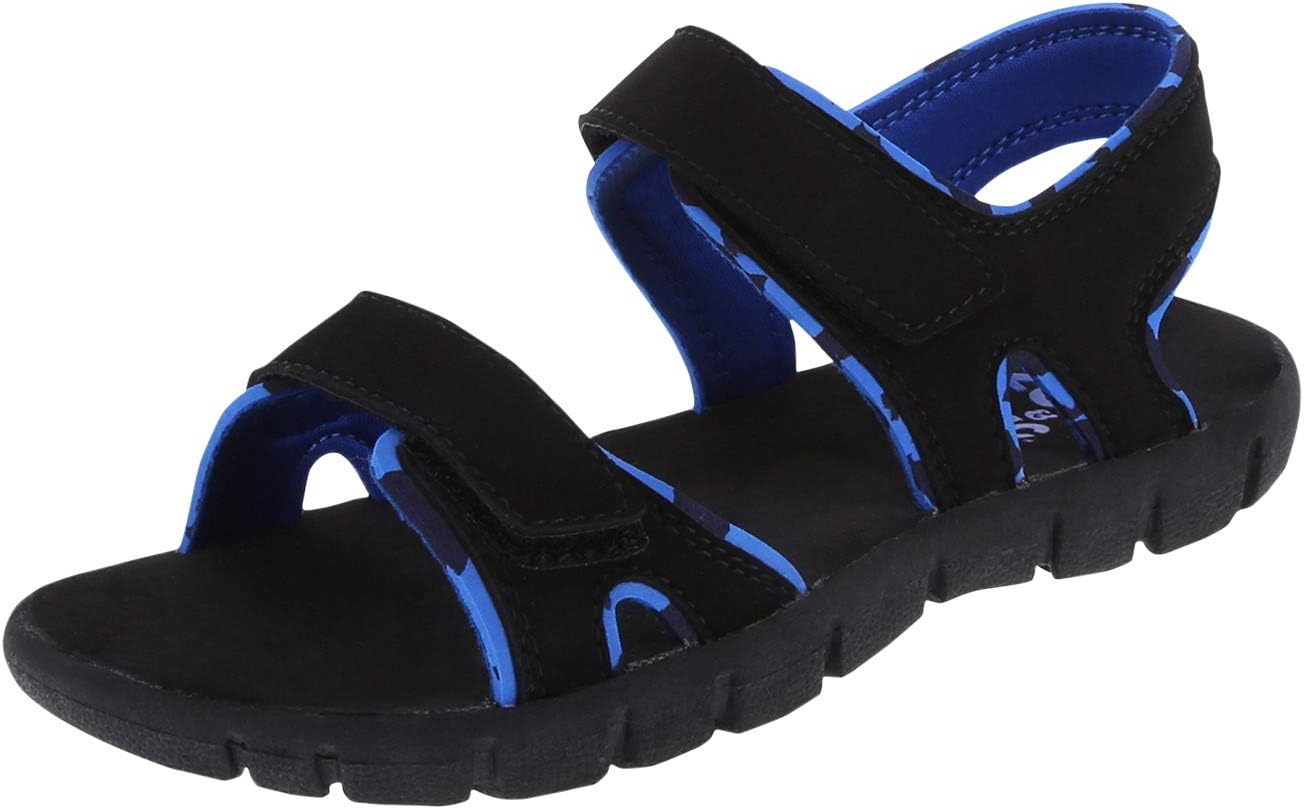 Zoe and Zac Boys' Black Boys' Parker Sport Sandal 1 Regular