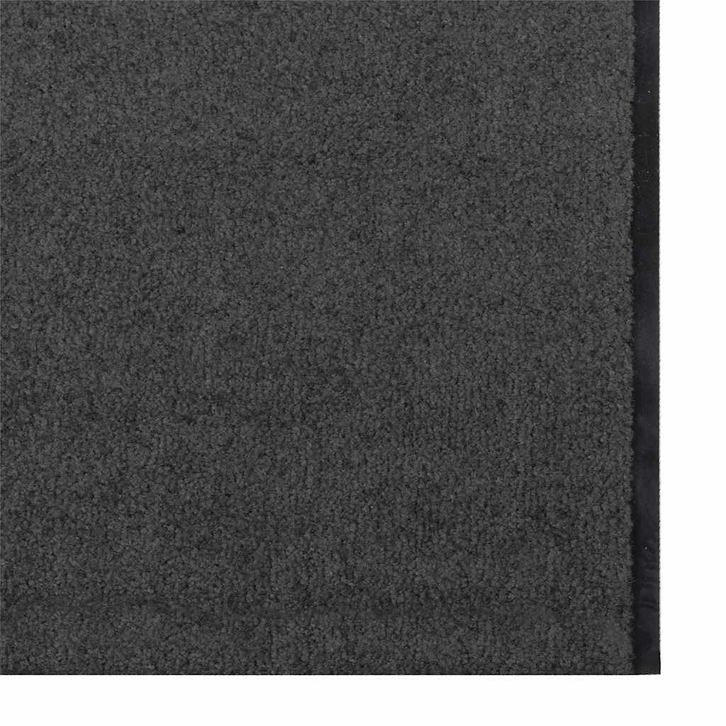 Fußmatte Anthrazit Schwarz 120x400 cm Polyamid Türvorleger