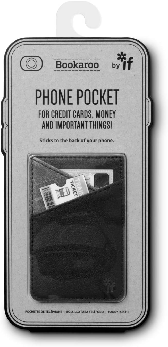 IF Bookaroo Phone Pocket - Black