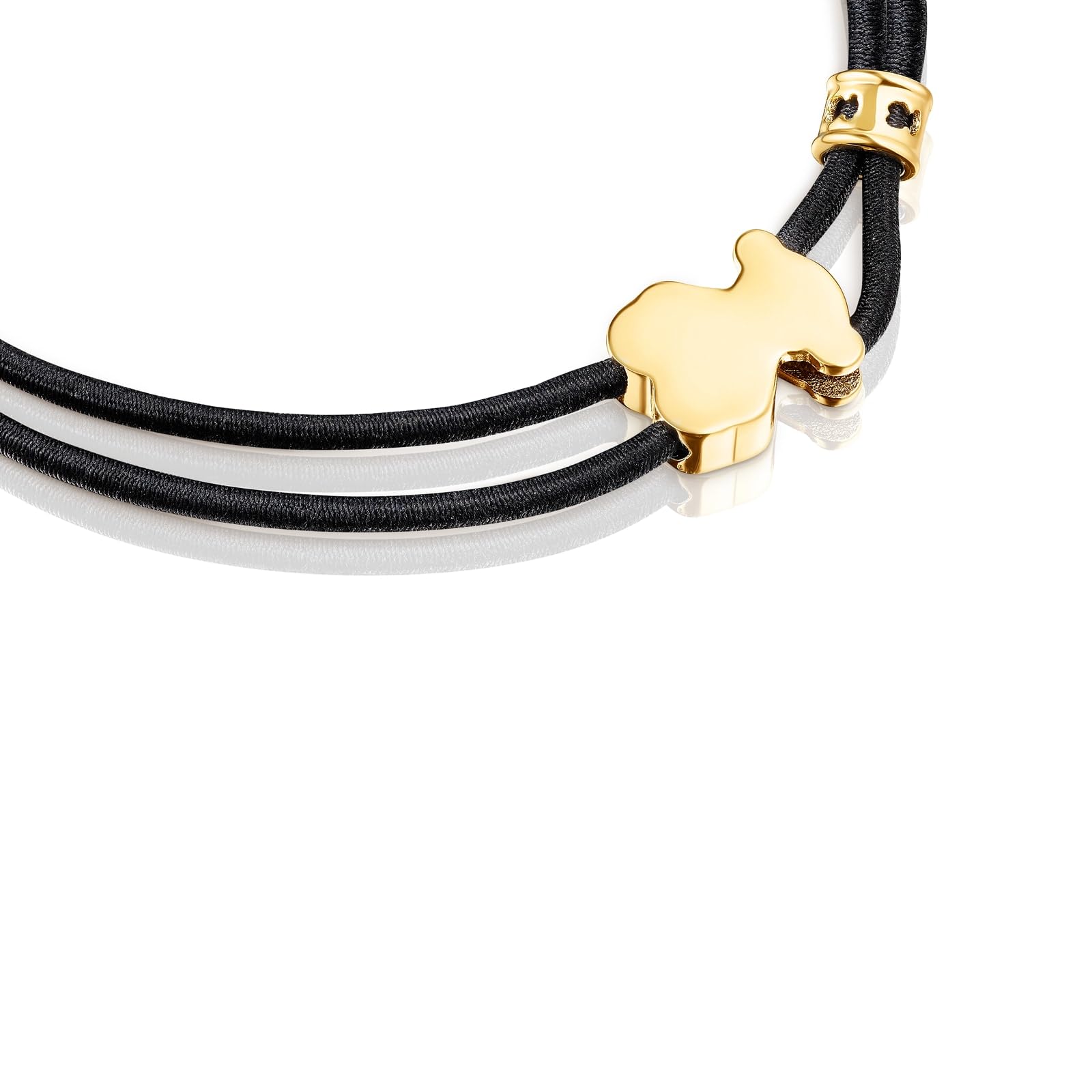 TOUS Pulsera elástica negra Sweet Dolls
