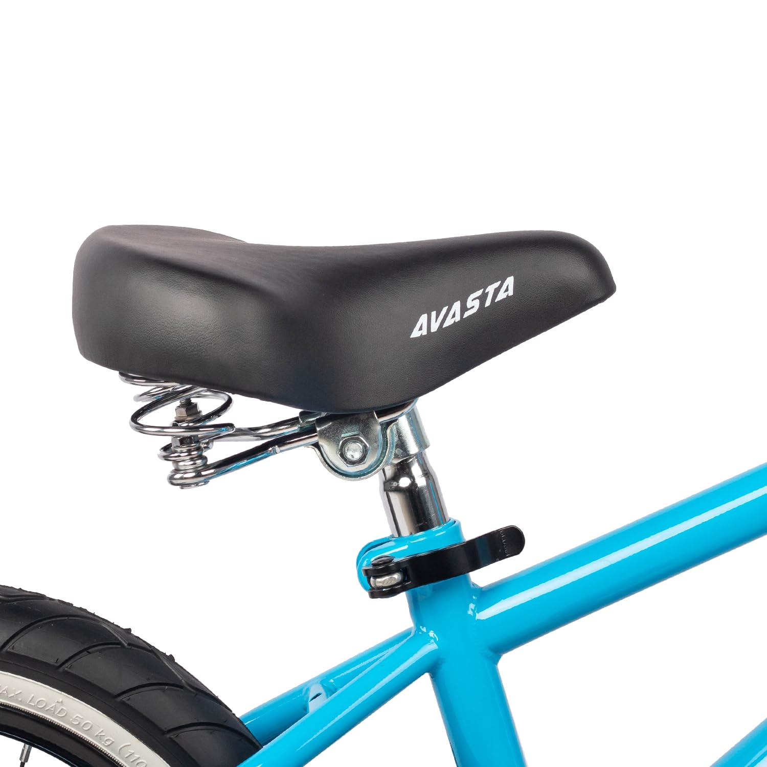 AVASTA Kids Bike Seat Bicycle Saddle For Girls & Boys Waterproof Wide