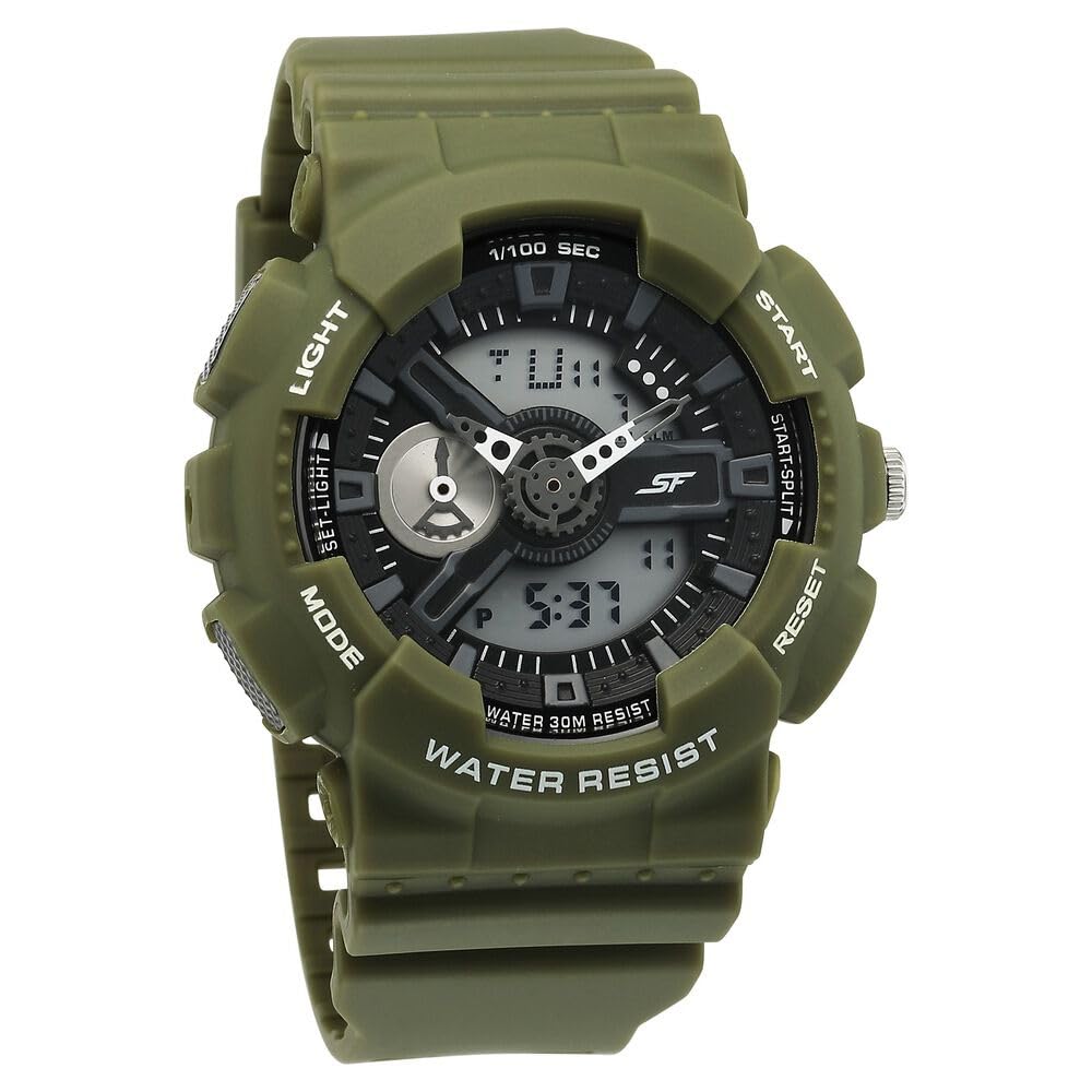 SF Dreamer Series Quartz Digital Analog Digital Black Plastic Strap for Men-77132PP08W (B0CSPMM1XF) Amazon Price History, Amazon Price Tracker