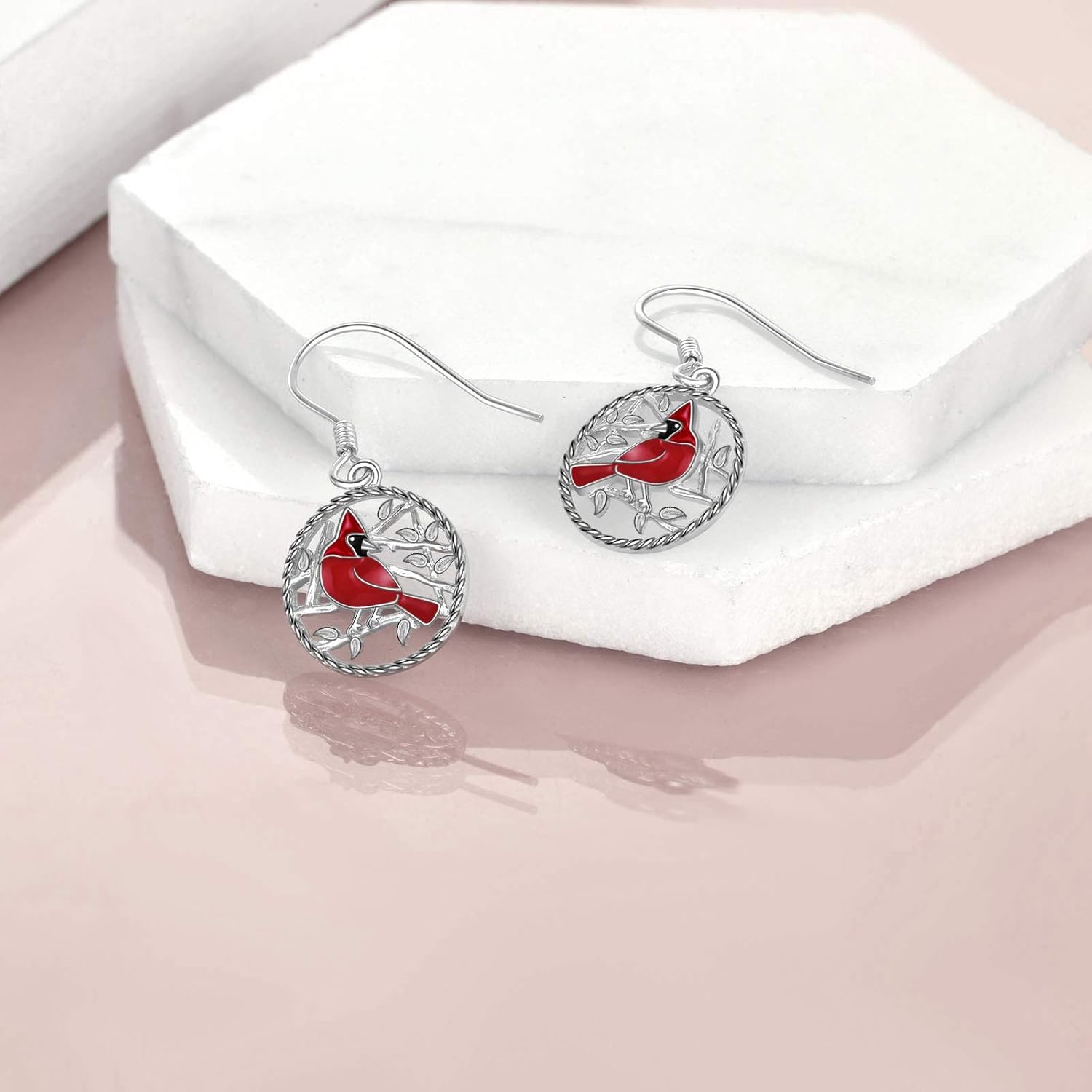 YFN 925 Sterling Silver Dangle Drop Earring Hypoallergenic Earring Jewelry Gift for Women Girls