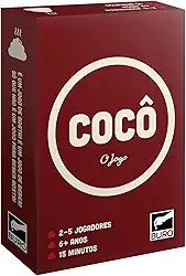 Buró, Cocô - O Jogo, Tire todo o cocô da mão e vire o rei do trono, 2 a 5 jogadores, 15 minutos