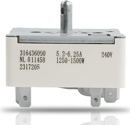 Miniatura 7 de OEM home El interruptor de rango 316436001 se adapta perfectamente al elemento de superficie de rango KenmoreFrigidaire. Reemplace el modelo