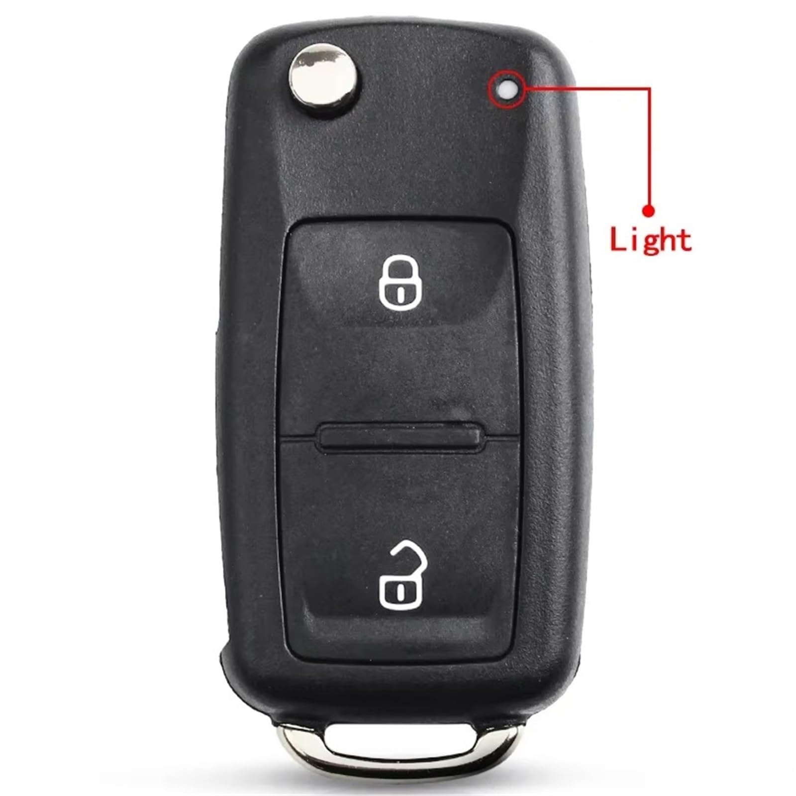 Para Skoda Para Octavia Mk2 2004-2013 2 3 4 Botones Carcasa Plegable Para Llave De Coche(Model1)