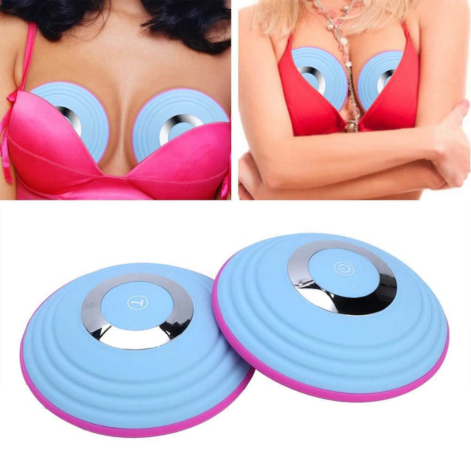 TMXKOOK InalMbrico Masajeador De Senos con Ajuste De 3 Modos CompresiN Caliente AmpliaciN De Busto MQuina De Masaje Anti Cada De Levantamiento De Pecho