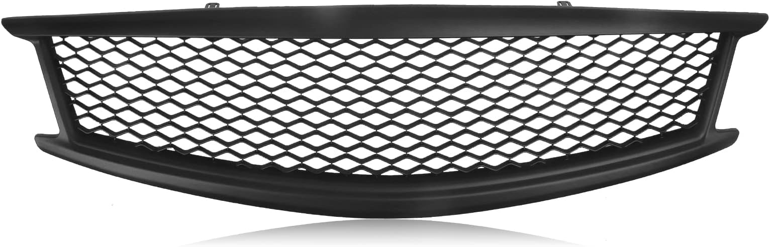 Matte Black Front Grille Grill Mesh For Infiniti G37 G25 2010-2013 Q40 2015 Honeycomb