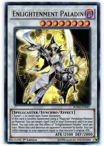 Yu-Gi-Oh! - Enlightenment Paladin (BOSH-EN047) - Breakers of Shadow - 1st Edition - Ultra Rare