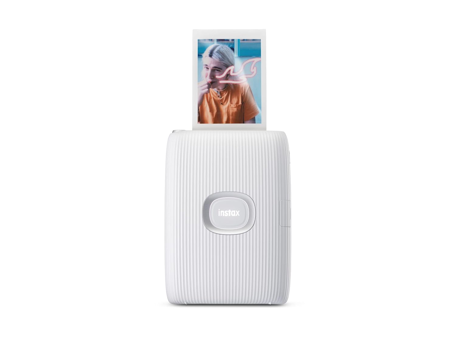Fujifilm Instax Mini Link 2 Smartphone Printer – Clay White