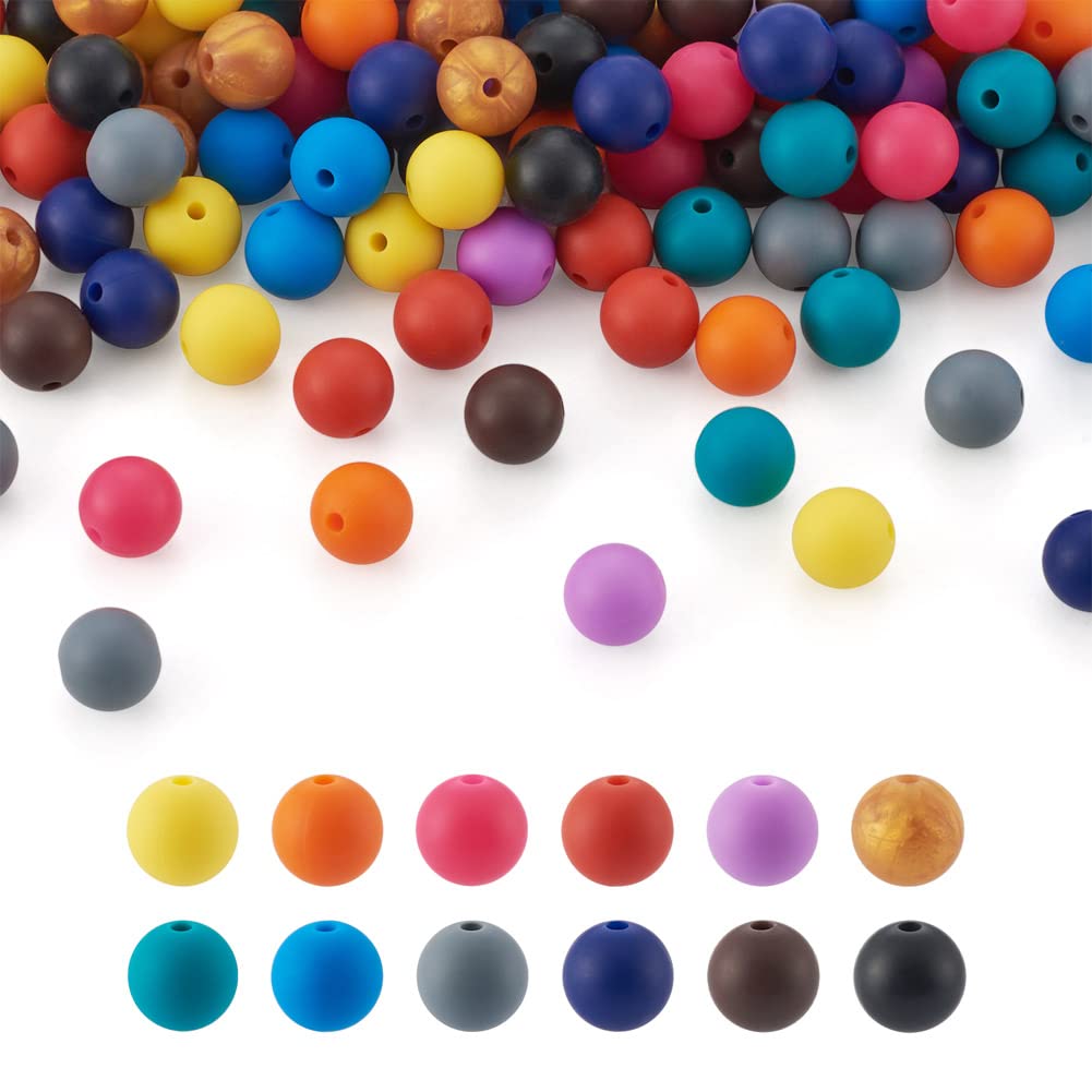 EVERMARKET 12 Stück LKW-Silikonperlen – Für Schmuck, Schlüsselanhänger & Bastelprojekte, 6 Farben