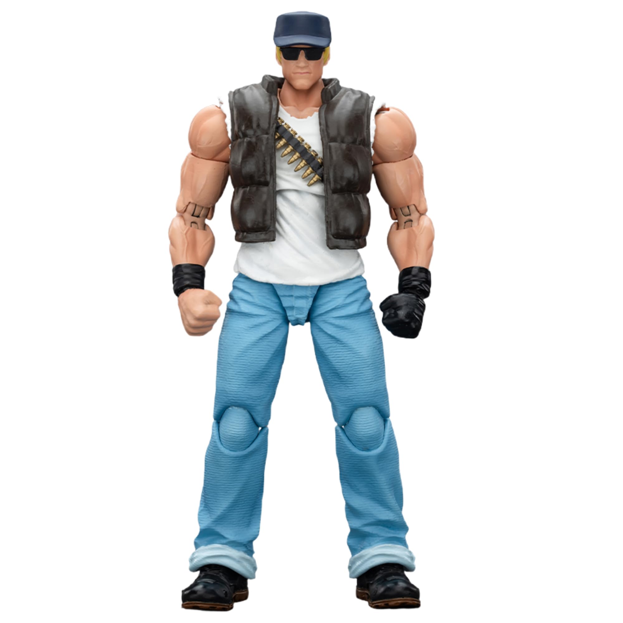 JOYTOY SNK 1/18 Action Figure KOF'98UM Ikari Warriors Team Clark