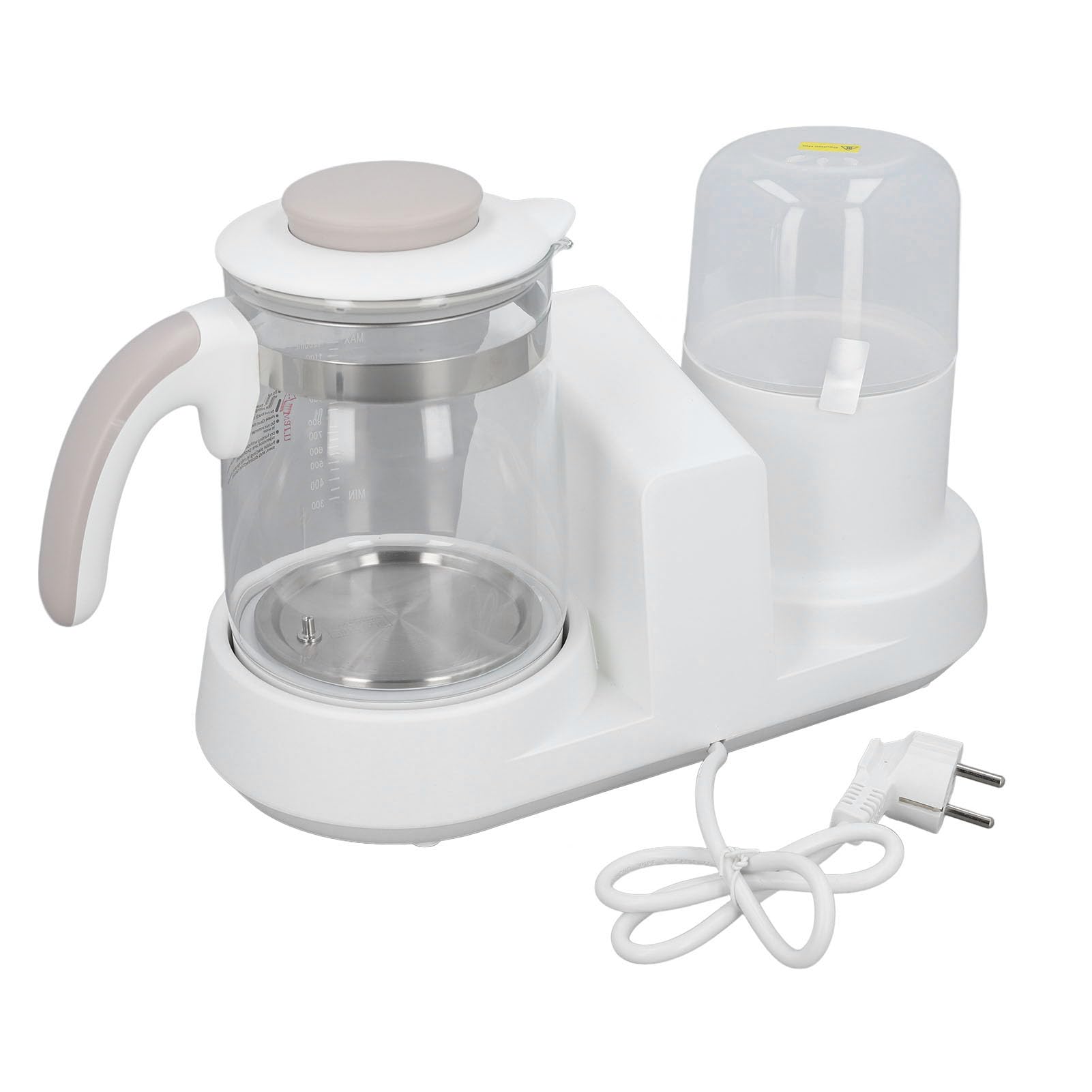 Garosa Calentador Inteligente de Biberones con Control de Temperatura para Leche con Hervidor, Funcionamiento Conveniente, Ajuste de Temperatura