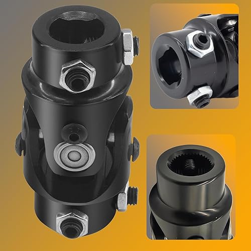 Miniatura 3 de Junta en U del eje de dirección, 34"-36 Spline X 34" DD Single U Joint,Unión universal,Junta 34 U,Acoplador del eje de dirección 34, Juntas