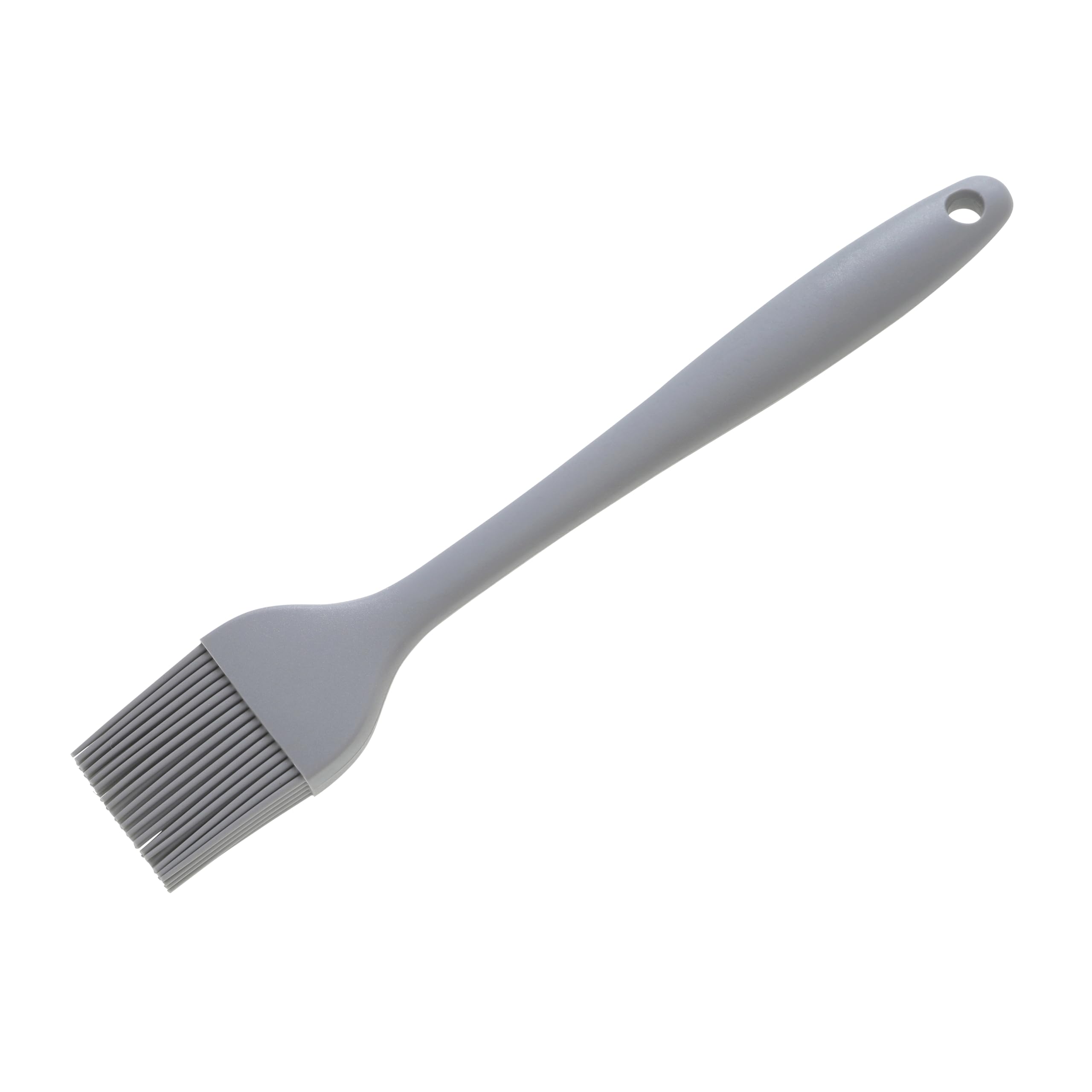 Wiltshire Silicone Pastry Brush, Basting & Glazing Brush, Silicone Bristles, Heat-Resistant Utensil, Non-Stick, Non-Scratch, Pebble Grey, 25.3x4.5x1.5cm