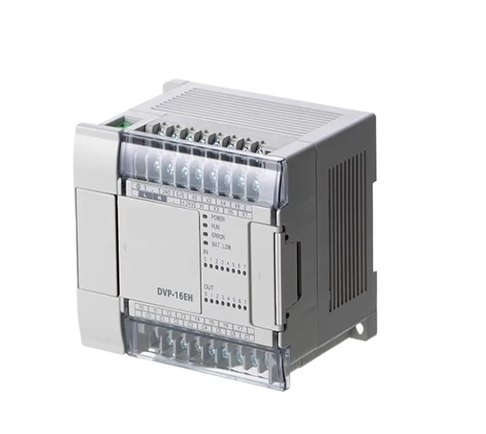 SWEWDSQG Programmable logic controller (PLC) DVP16EH00R3 DVP16EH00T3 2 sets of 200kHz inputs, 2-axis 200kHz output(DVP16EH00T3)
