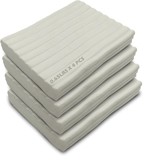 ReArt Arcilla de modelado de plastilina a base de aceite que no se seca, 2.6 libras, arcilla reutilizable no endurecida, no tóxica, sin hornear,