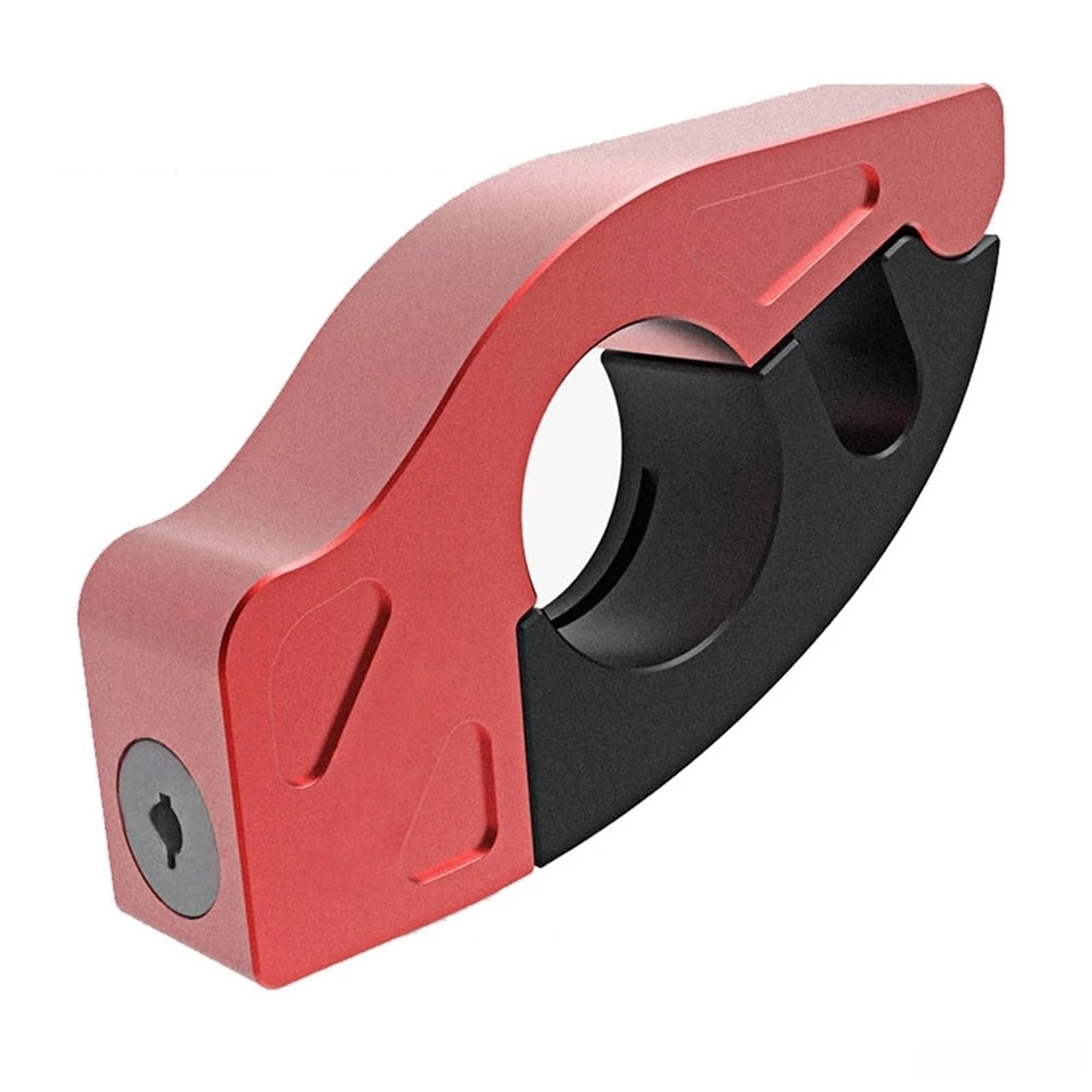 Lucchetto Blocco allarme moto Avviso disco bici Manubrio di sicurezza Maniglia del freno che imita il furto antifurto Blocca Disco(UM-A2-Alarm- Blue)