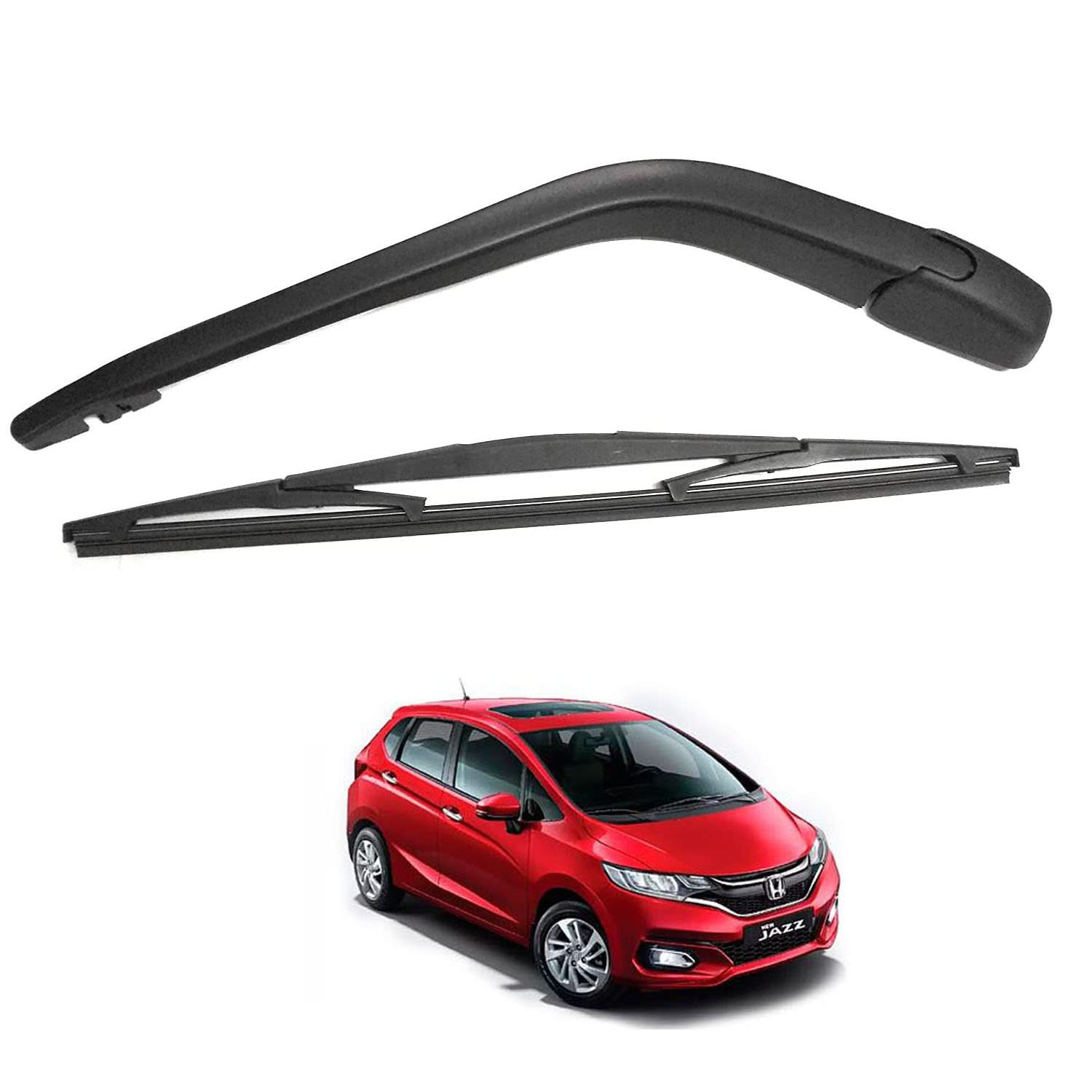 Kylo Rear Windshield Wiper Arm and Blade set Kit | Dicky/Diggi Wiper Arm and Blade Set | Back Wiper Kit - Replacement for Jazz 2nd Gen (2015-2023)-picture-30