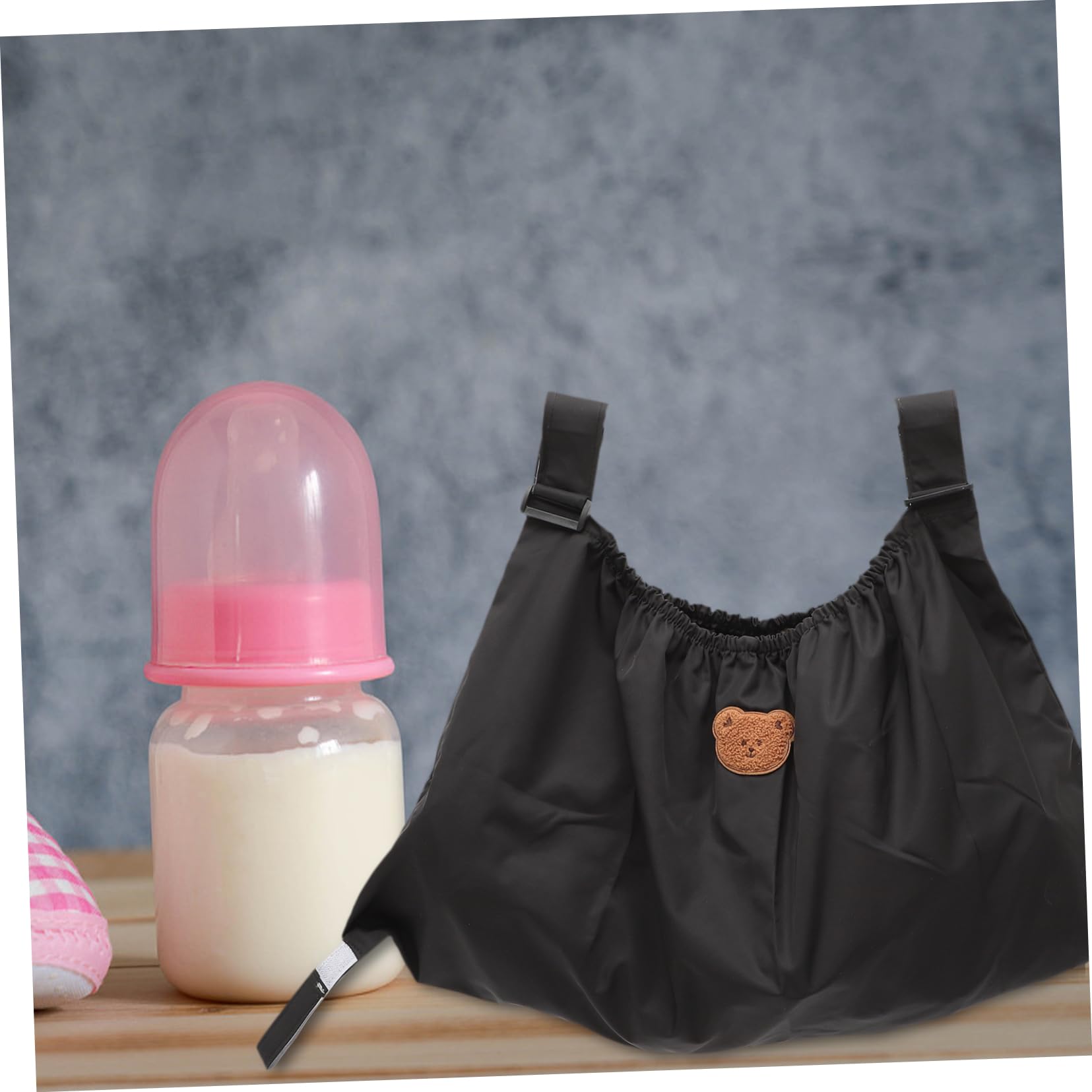 VANZACK Stroller Organizer Bag Capacity Crib Hanging Tote for Diapers Snacks Essentials for Outdoor Walks