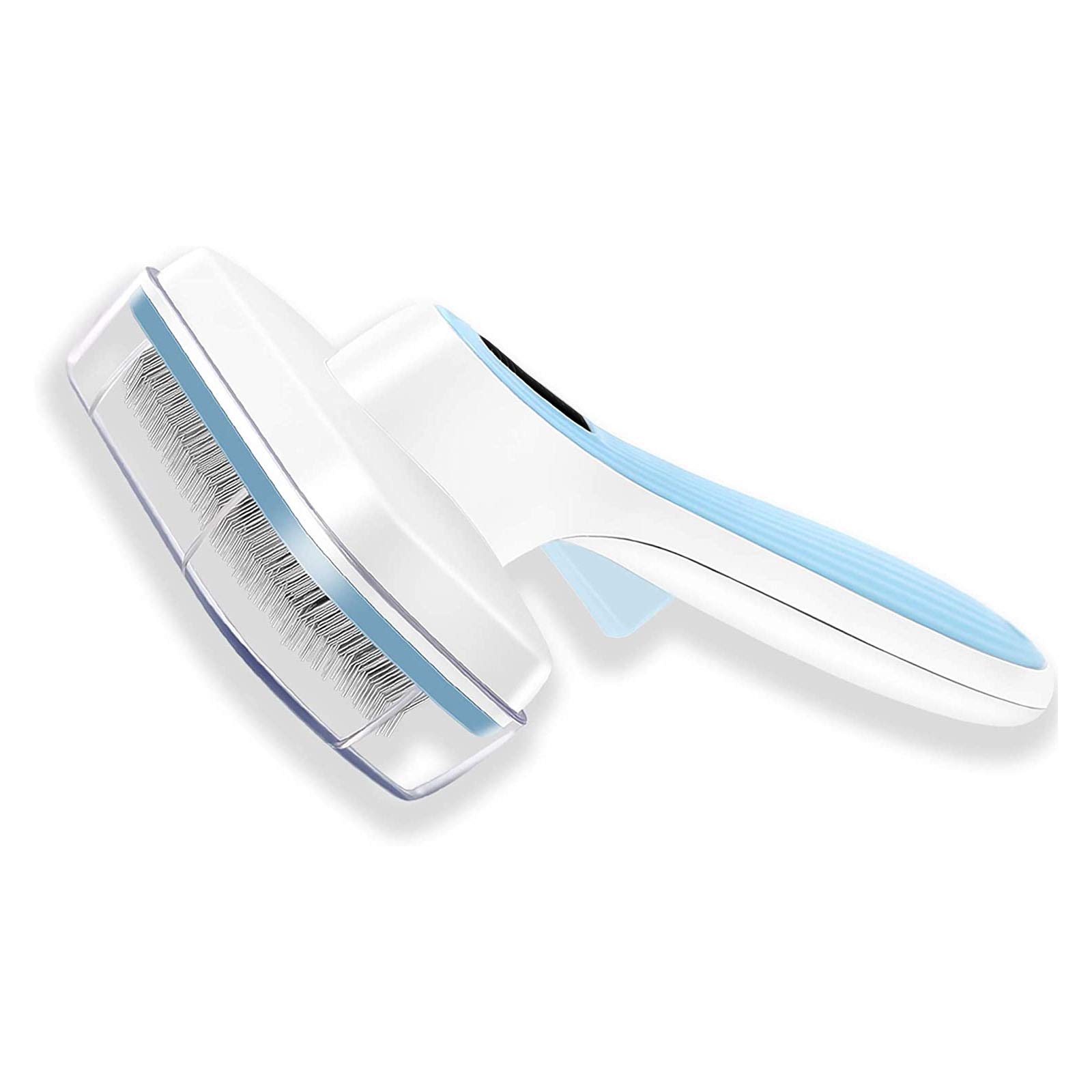 Jainsons Pet Products Dog & Cat Brush Self Cleaning Dog Slicker Brush Easy to Clean Pet Grooming Brushes Shedding Grooming Tools for Dogs & Cats with Long or Short Hair (Blue) (B08WHXYDLD) Amazon Price History, Amazon Price Tracker
