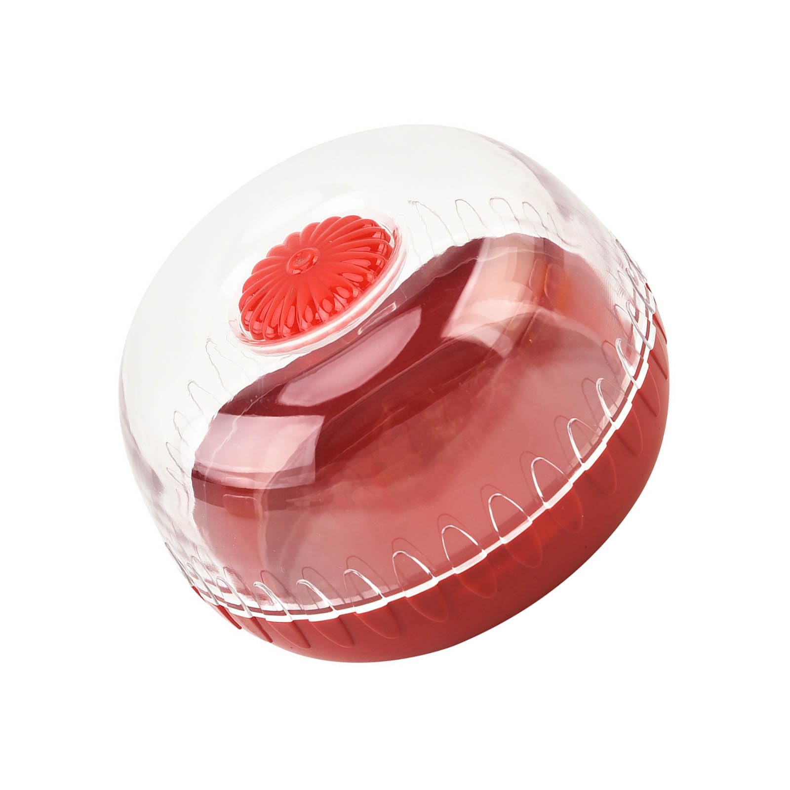 Kalttoy Red Food Storage Container For Freshing Produce Fruit Bowl For Avocadoes Lemon Tomato Kitchen Organization Dishwasher Safe Produce Container
