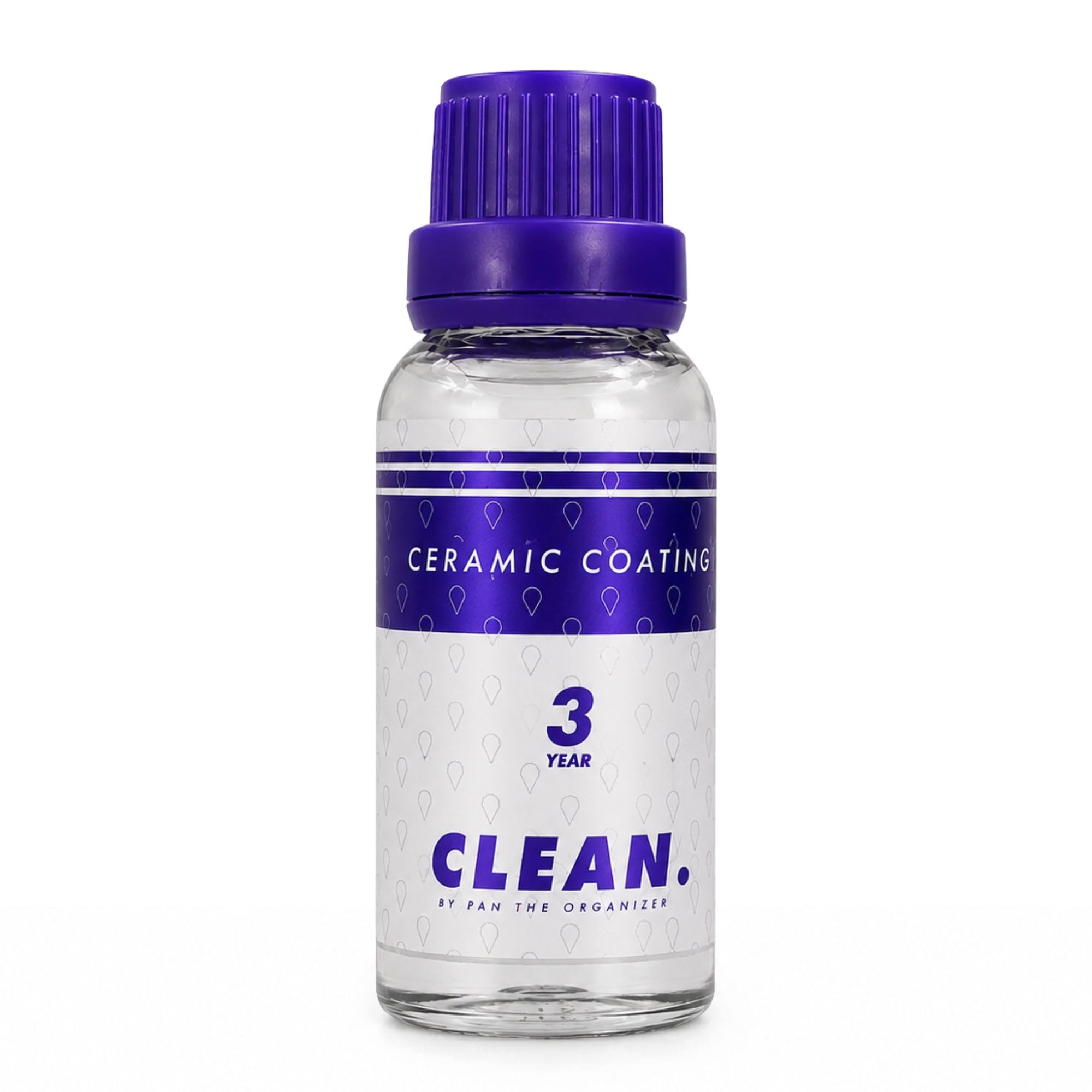 CLEAN. Ceramic Coating 3-Year High-Gloss &amp; Extreme Hydrophobics 30ml