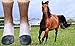 Tiaronics 3D Socks Unisex Adult Animal Paw Crew Socks - Sublimated Print (Horse)