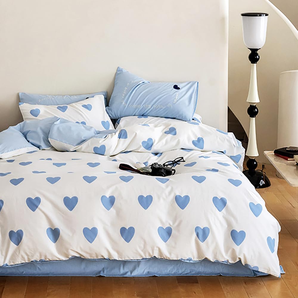 Housse de Couette 140x200 Squelette 3D, Parure de Lit Microfibre 1 Personne avec Fermeture Éclair Gothique Parure Lit avec 2 Taie d'oreiller