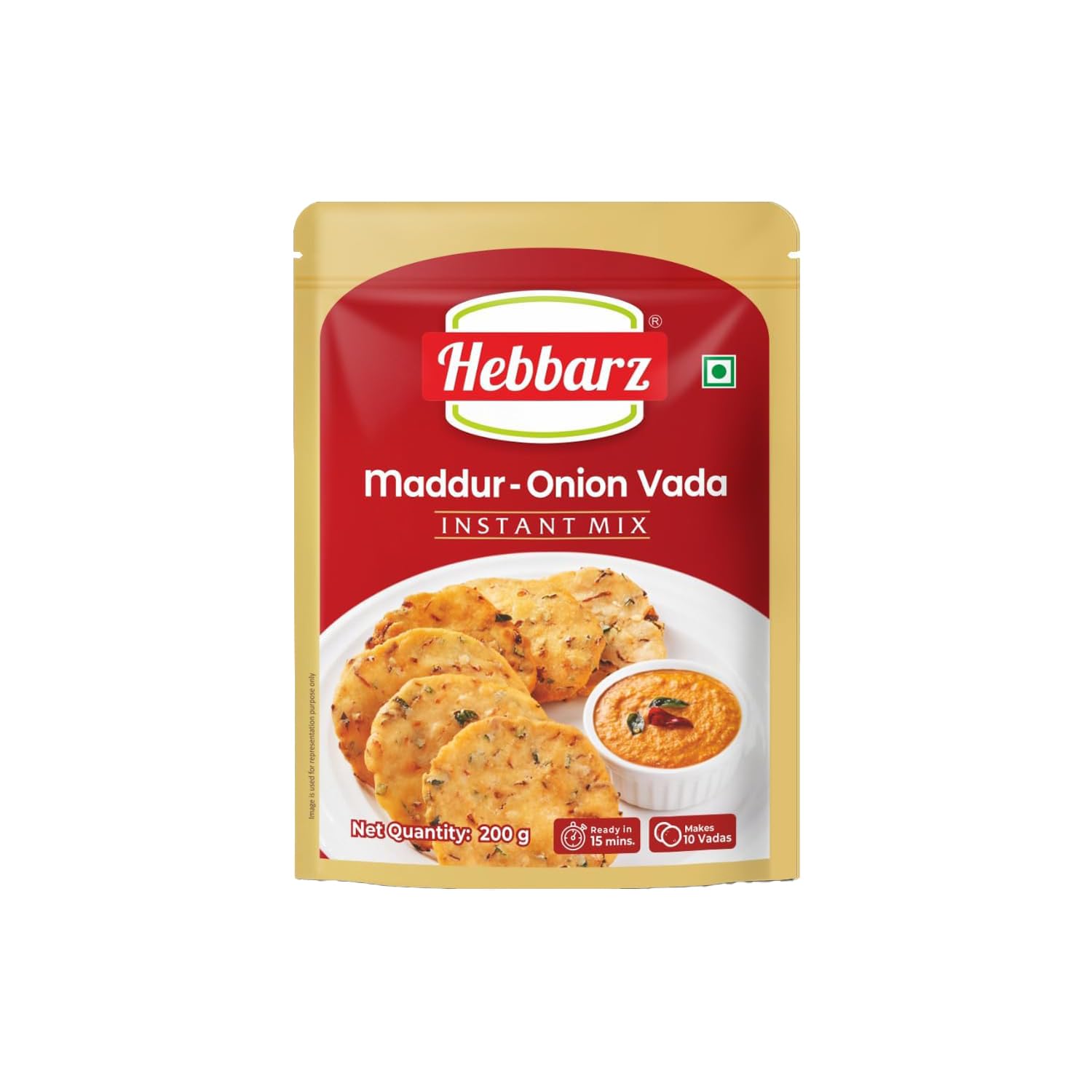 Hebbarz Maddur Onion Vada Mix 200g | Maddur Vade | Maddur Vadai | Maddur Onion Bhaji | Maddur Fritters | Rice Flour Vada | Crispy Vada Mix | Sanck Mix | Instant Ready to cook mix (B0D9SHC99B) Amazon Price History, Amazon Price Tracker