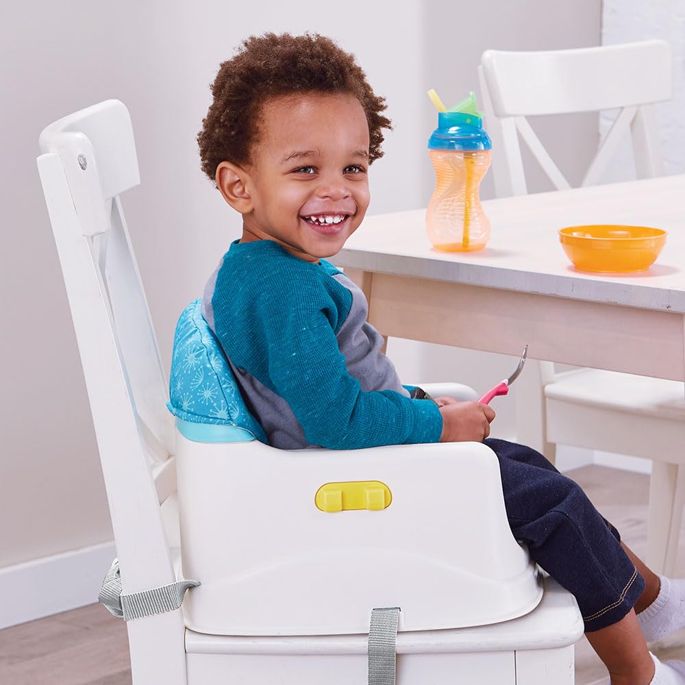 VTech - Siège-Rehausseur Interactif 5 en 1, Siège de Table Évolutif, Rehausseur Chaise Bébé, Plateau d'Activités Détachable, Jouet Sensoriel d'Éveil, Cadeau Bébé Dès 6 Mois - Contenu en Français