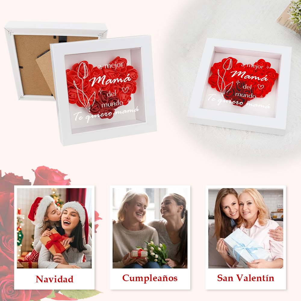 Regalos Día De La Madre Regalo Mama Marco De Fotos Regalo Cumpleaños Mama Regalos Madre Cumpleaños Navidad San Valentin