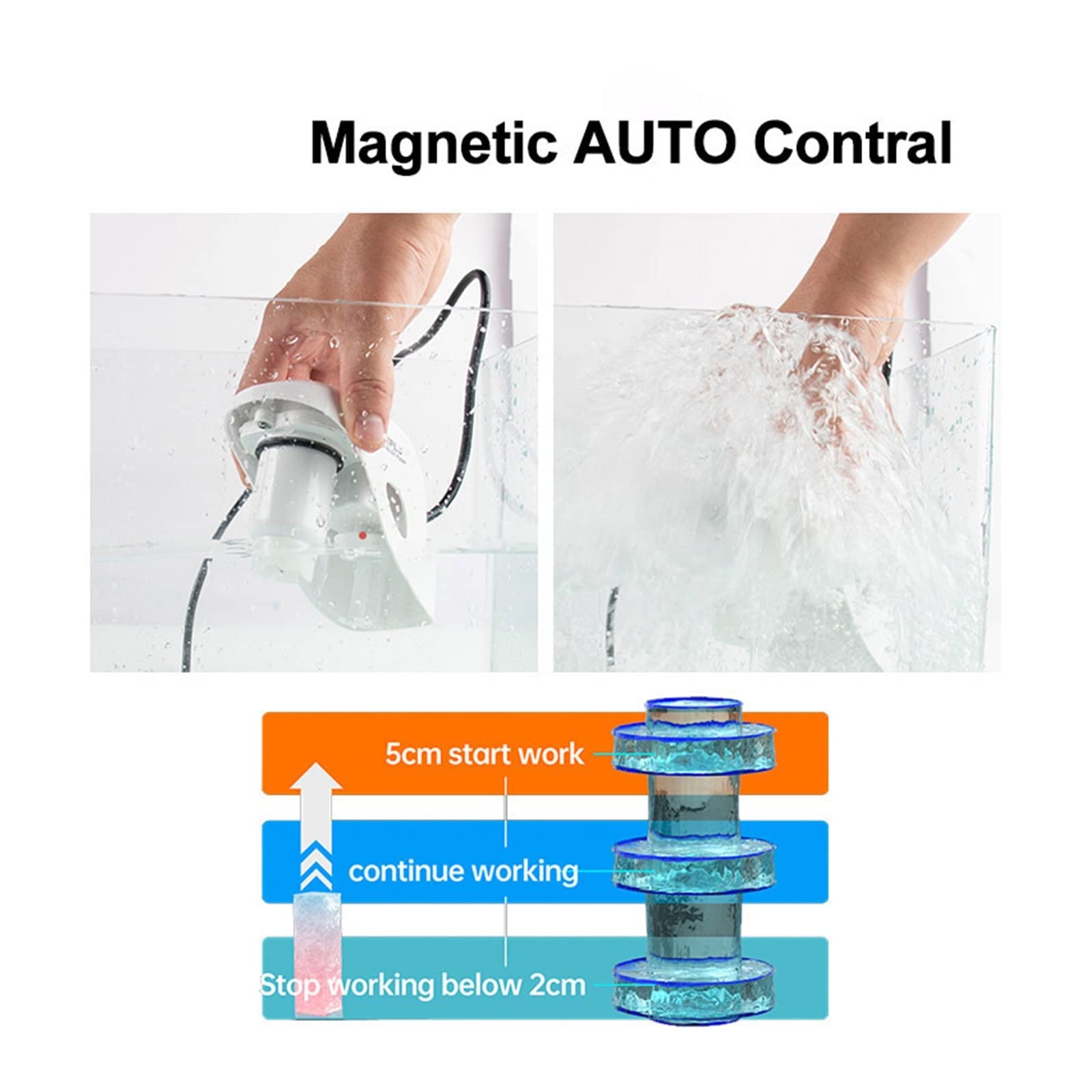 Mini Bomba pequeña Bomba de sentina automática for Barcos de 12V y 750GPH, Sumergible con Interruptor de Flotador, Bomba de Agua eléctrica, Bomba de Escape de Agua pequeña