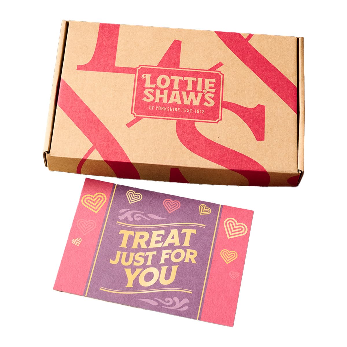 Lottie Shaw's Millionaire Flapjack Letterbox Box – 4 x 70g, Oat Base, Caramel & Belgian Chocolate
