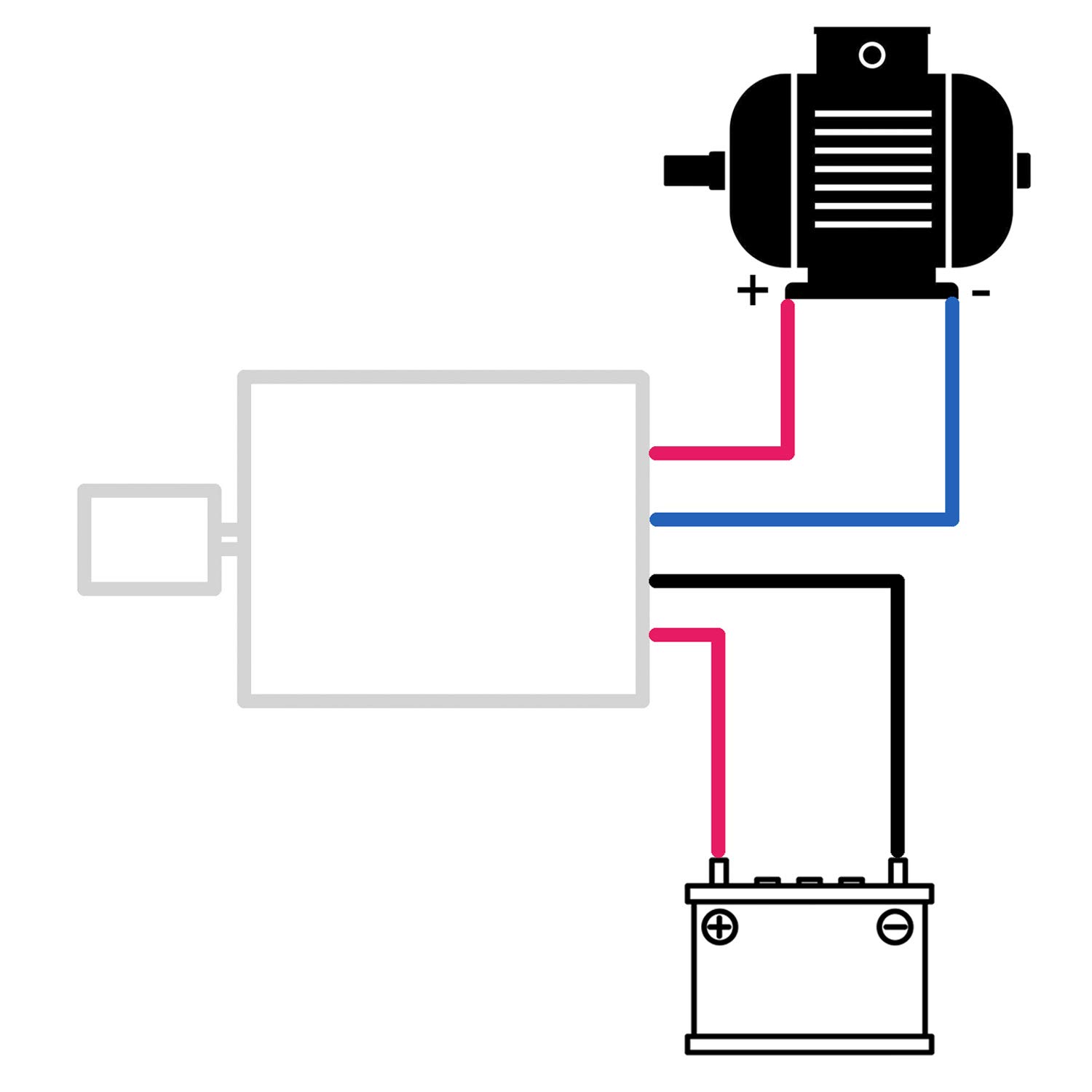 DC-Motor-Drehzahlregler, 12 V, 24 V, universeller elektronischer Drehzahlregler mit Metallgehäuse, Drehschalter für Auto, Lieferwagen, Heizungsspannungsregelung (2 Stück)