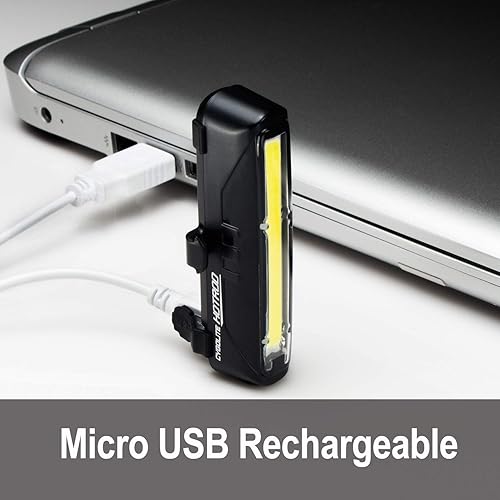 Miniatura 5 de Cygolite Hotrod - Luz delantera para bicicleta de 110 lúmenes, 3 modos nocturnos y 3 diurnos, diseño elegante y duradero, resistente al agua IP64,