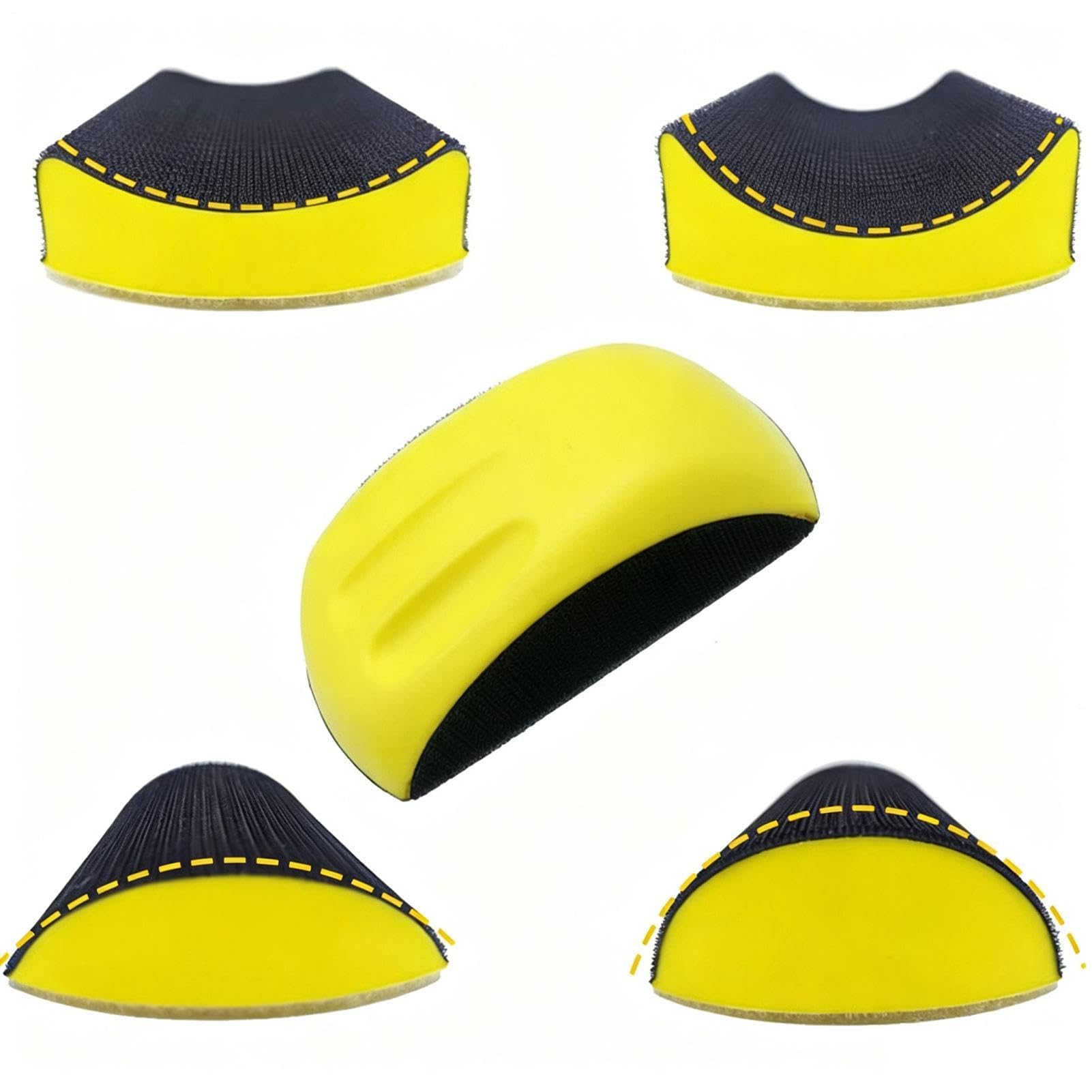 Levigatura Curva a Mano 5 Pezzi Impugnature Contour per Rifinitura e | di Levigatura per Dettagli Per Mobili Ufficio Artigianato Officina Studio Casa Industria Edilizia Falegnameria