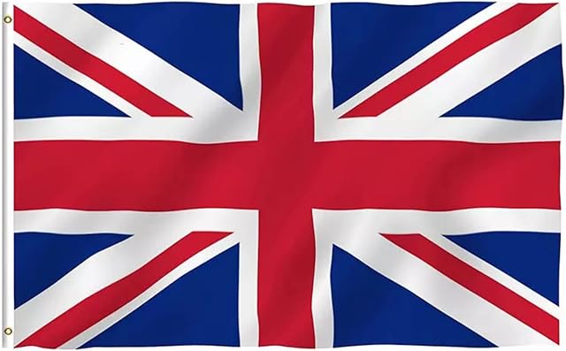 NutriGenie(UK): Union Jack Flag / Great Britain National Flag 5ft x 3ft (150cm x 90cm , with x2 Eyelets)