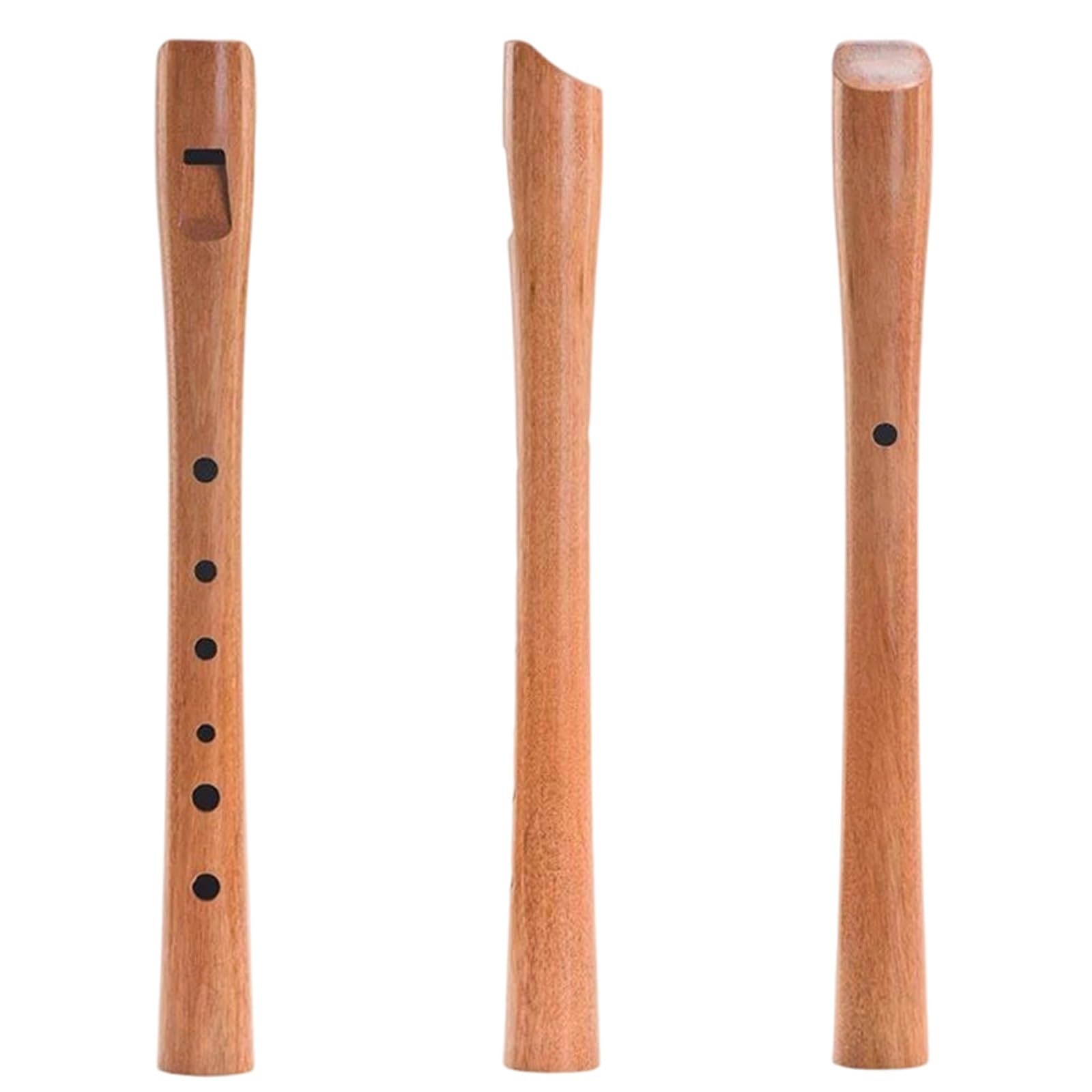 Blockflöte Musikinstrumente F/G-Tastenrekorder Handgefertigt Aus Massivem Holz Tragbar
