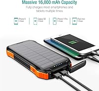 Vista 3 de BoxWave Cargador compatible con Samsung Galaxy S10e – Solar Wireless Rejuva PD Power Pack (16000 mAh), banco de energía de respaldo alimentado por