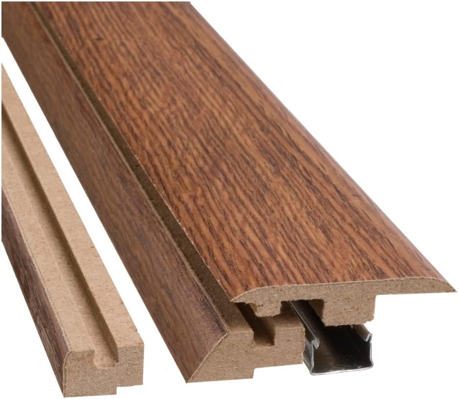 Traditional Living Four-in-One Molding - Antique Hickory - 39 3/8"L (1m)