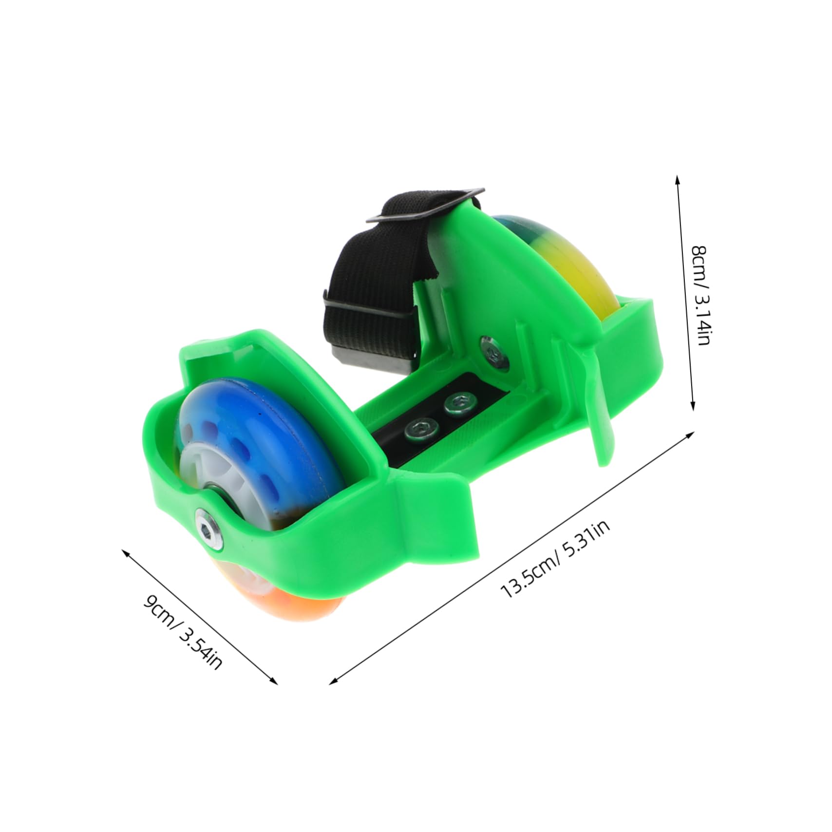 Yardwe Boys and Girls Skates Sports Roller Skates Easy Adjustment Comfortable Pu Material Safe Outdoor Fun