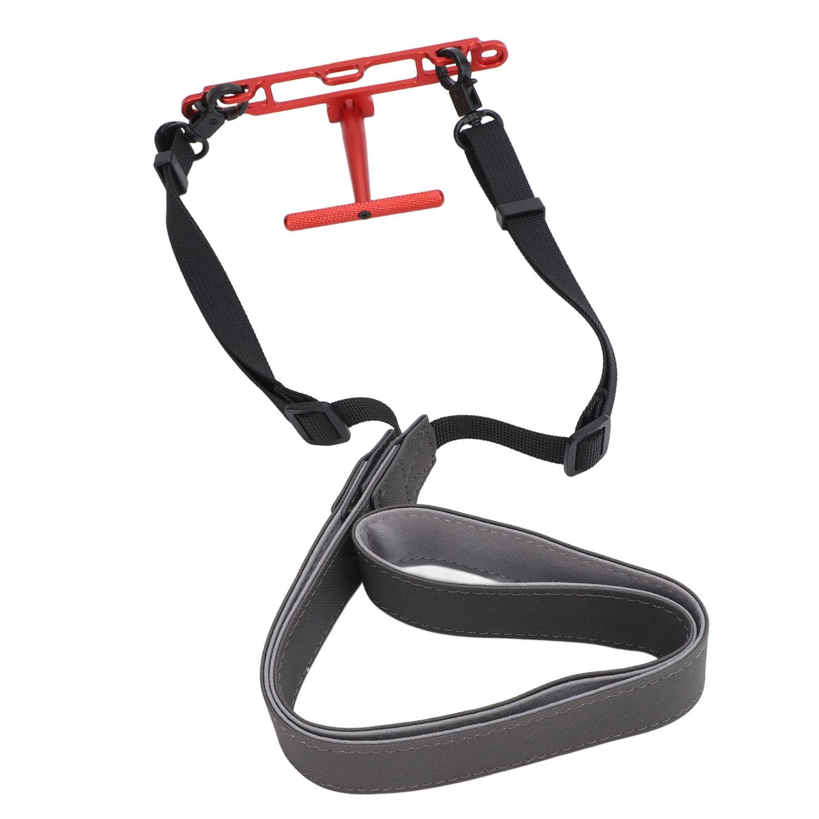 Wspornik zdalnego kontrolera drona Wielofunkcyjny uchwyt na smycz na szyję ze stopu aluminium Kompatybilny z zdalnymi kontrolerami RC 2 1 dla Mini 4 Pro Drone (Czerwony)