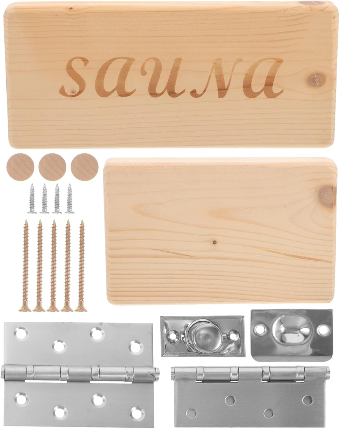 YARNOW Convenient Sauna Door Handle Rustic Style Handle Steam Easy to Clean Wood