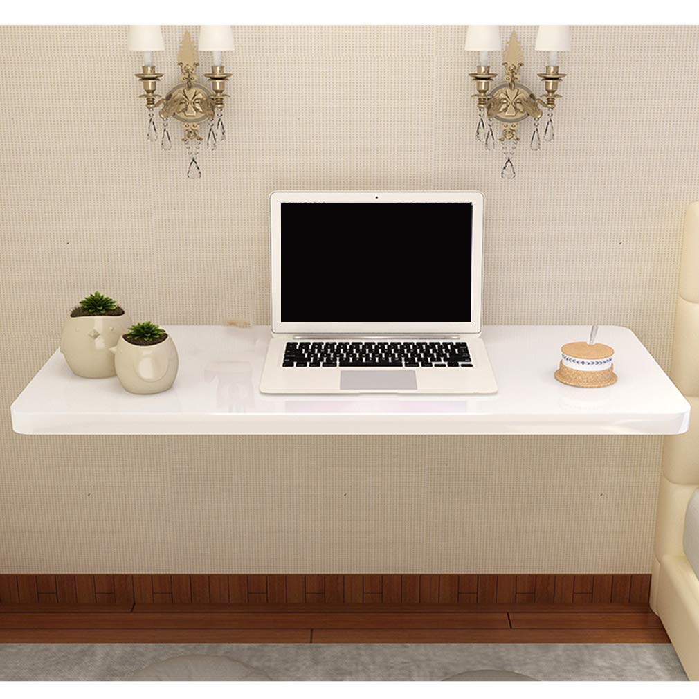 Table pliante murale en bois BL avec bureau d'ordinateur et établi rabattable pour petit espace