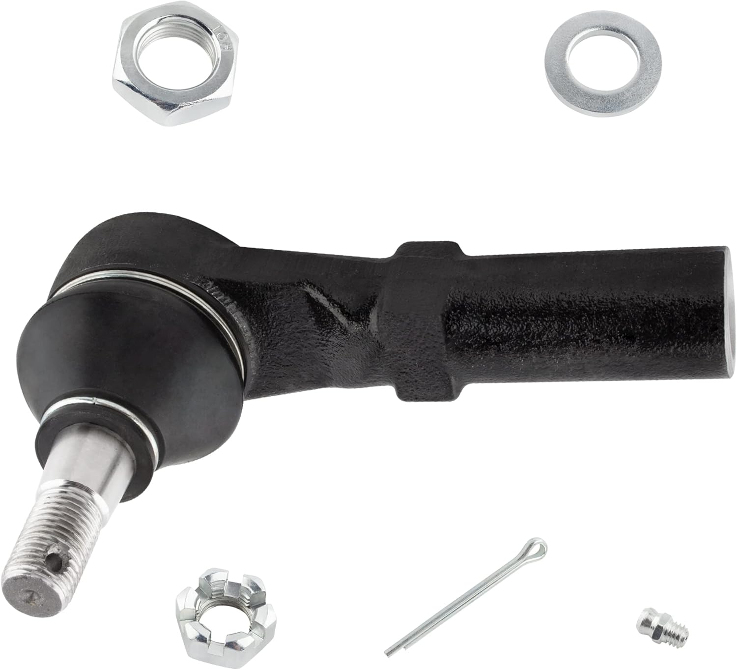 4Pc Suspension Kit Front Outer Tie Rod End + Stabilizer Sway Bar End Links Set Left Driver & Right Passenger Side Fit For Dodge Ram 1500 2002 2003 2004 2005 4WD Replace# K7422 ES3538