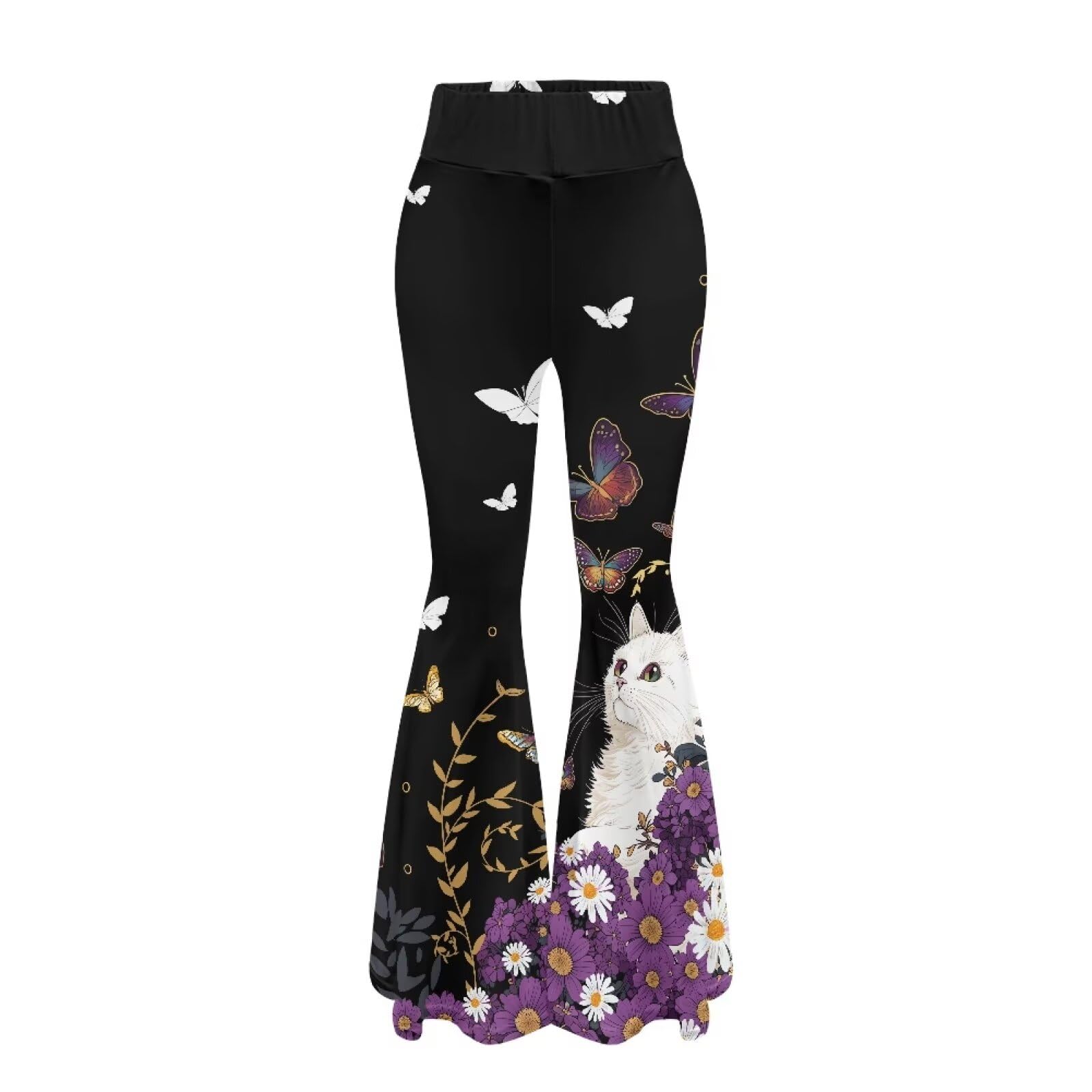 YEXIATODO Leggings svasati da donna, pantaloni della tuta da donna, pantaloni da yoga