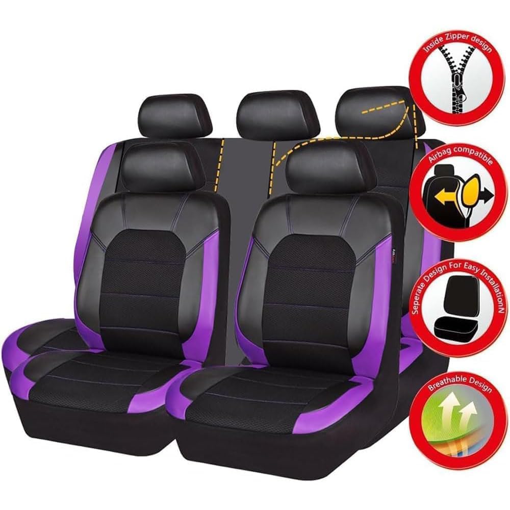 Housse Siege Voiture pour Ford Fiesta MK5 MK6 MK7 MK8