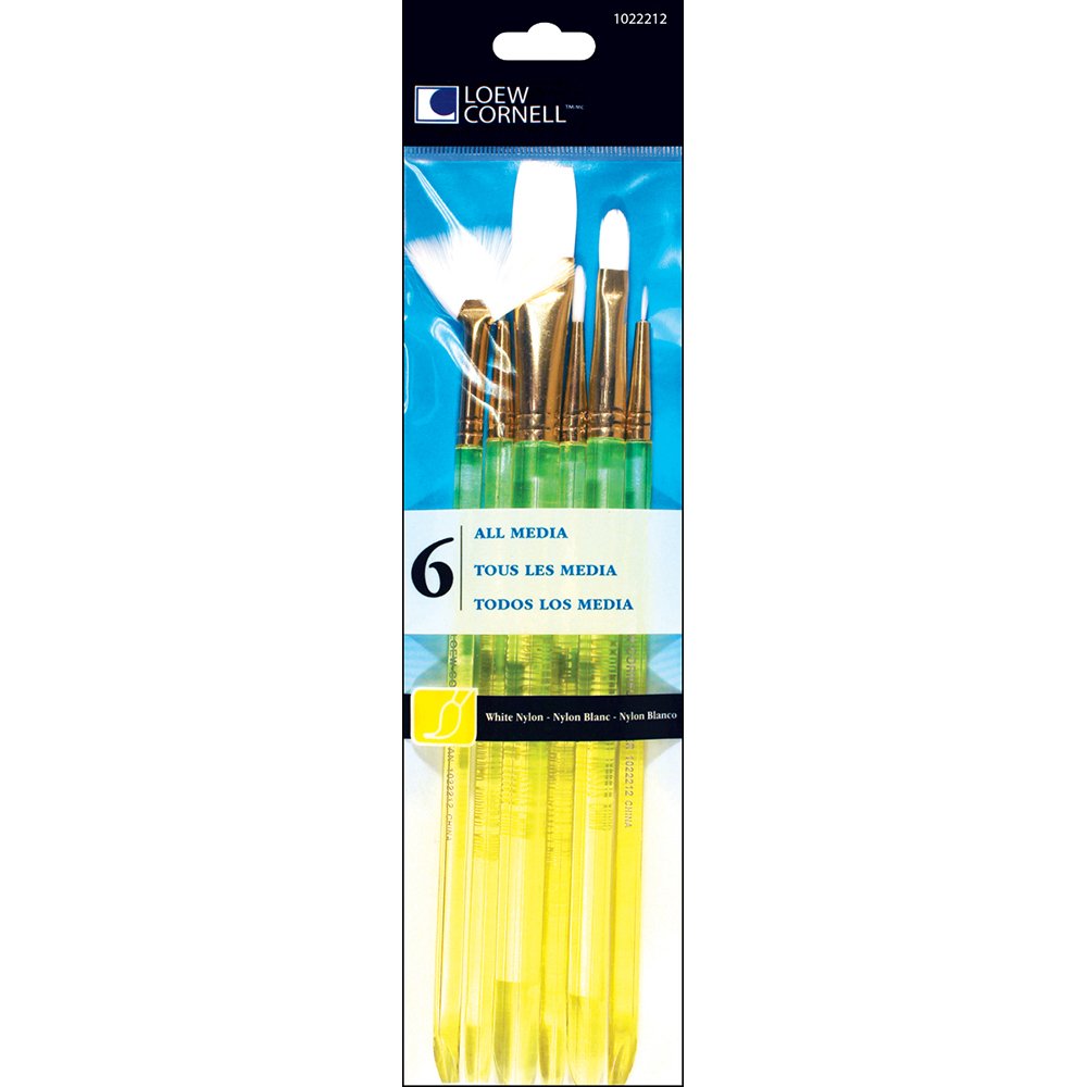 Loew Cornell All Media Brush Set, 6-Count