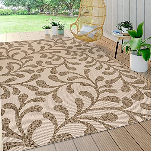 Alfombra decorativa Boho interior y exterior 122x183 cm miniatura 3